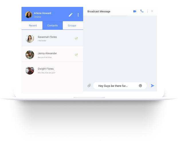 ImbaChat Broadcast Voice, Video & Text Chat